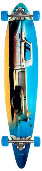 urban blue longboards 220