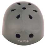 Metallic Grey Target Helmets Standard Colours