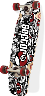 Sector 9 Mini Mosh Pit Longboard