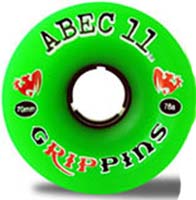 Abec 11 Longboard Wheels - Grippins - 70mm, 78A