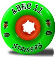 Abec 11 Longboard Wheels - Strikers 66mm