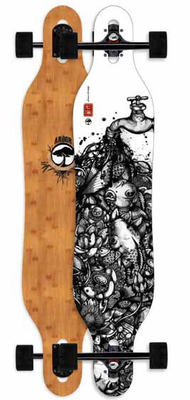 Arbor Fish Bamboo Longboard