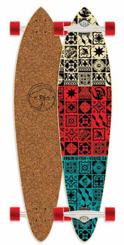 Arbor Fish Cork Longboard