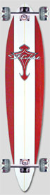 Landyachtz Longboards - The Bomber (Red and White)