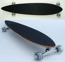 Landyachtz Longboards - The Bomber (Red and White)