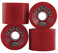 GFH Longboard Fatties - 66mm - Red