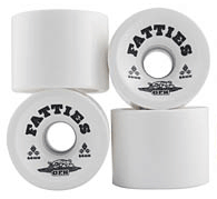 GFH Longboard Fatties - 66mm - White