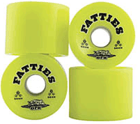 GFH Longboard Fatties - 66mm - Yellow