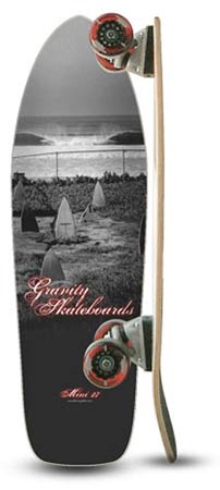 Gravity SkateBoard - Graveyard 27 Inch Mini Classic