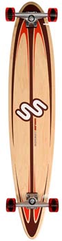 Mindless Spirit 2 Longboard - Red