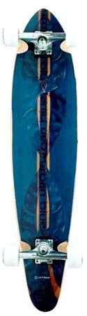 urban blue longboards 100