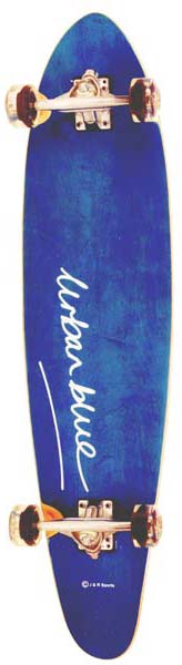 urban blue longboards 240