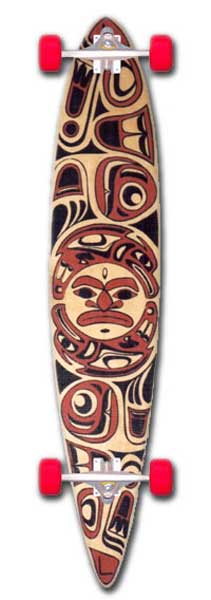Landyachtz Longboards - The Wedge Flex - Haida Graphic